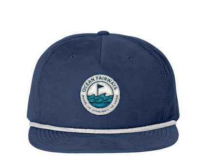Ocean Fairways Snapback Hat – Cape Cod Edition