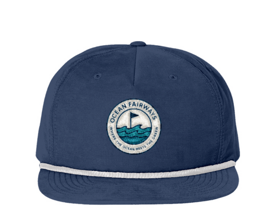 Ocean Fairways Snapback Hat – Cape Cod Edition